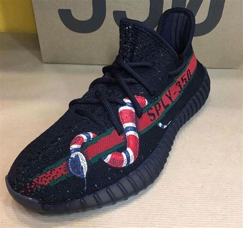 gucci snake yeezy shoes customs|adidas gucci 2024.